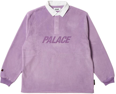 パレス FW23 ポーラテック フリース ラグビーポロ パープル ユニセックス セーター P25ES065 Buy パレス FW23 ポーラテック フリース ラグビーポロ パープル ユニセックス セーター P25ES065