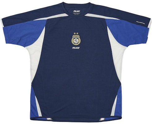PALACE FW23 ロゴプリント 半袖ラグビーシャツ ユニセックス ブルー. P25ES004 Lookbook PALACE FW23 ロゴプリント 半袖ラグビーシャツ ユニセックス ブルー. P25ES004