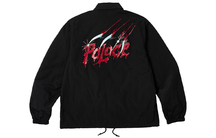 Palace FW23 Scratchy Claw Print Coach Jacket Black Unisex P25JK024
