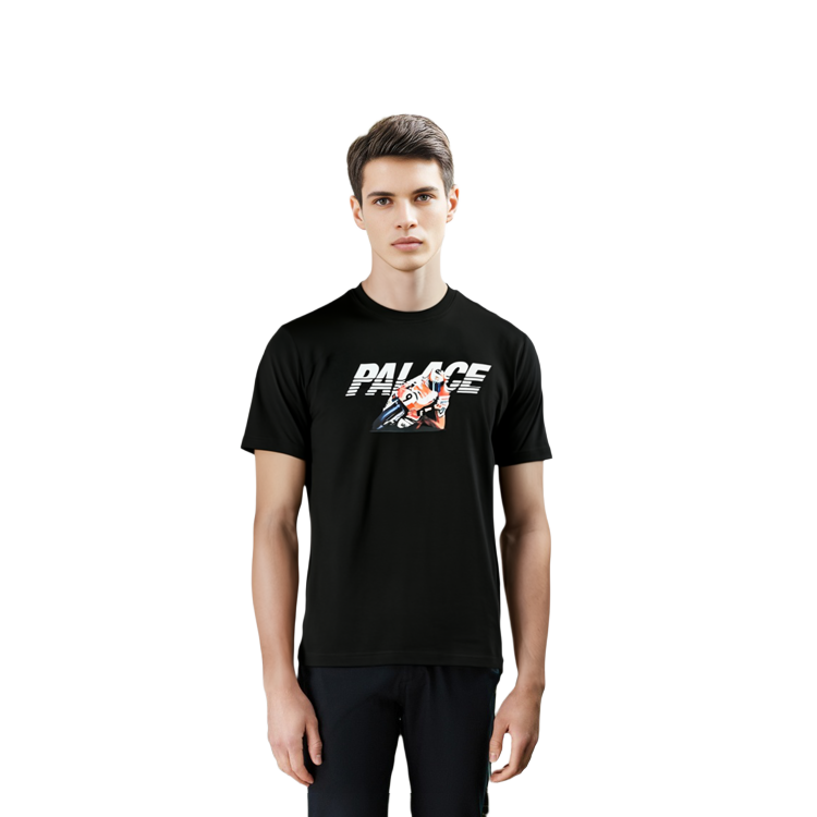 PALACE FW23 Skurrt T-Shirt Black Vintage Motorcycle Print Unisex Short Sleeve Tee P25TS137 圖 5