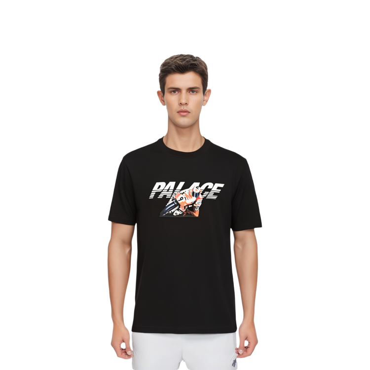 PALACE FW23 Skurrt T-Shirt Black Vintage Motorcycle Print Unisex Short Sleeve Tee P25TS137 圖 7
