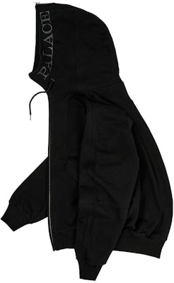 PALACE 2023秋冬黑色分裂连帽飞行员夹克男女连帽拉链外套。 P23CS211 Shop PALACE 2023秋冬黑色分裂连帽飞行员夹克男女连帽拉链外套。 P23CS211