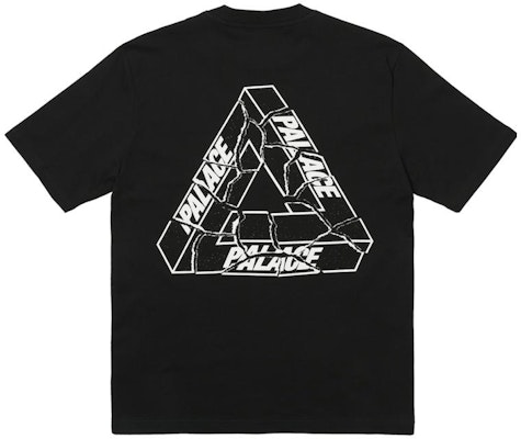 PALACE FW23 トライリップドロゴTシャツ ブラック ユニセックス クルーネック 半袖 P25TS022 Buy PALACE FW23 トライリップドロゴTシャツ ブラック ユニセックス クルーネック 半袖 P25TS022