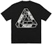 Order PALACE FW23 トライリップドロゴTシャツ ブラック ユニセックス クルーネック 半袖 P25TS022