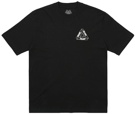 PALACE FW23 トライリップドロゴTシャツ ブラック ユニセックス クルーネック 半袖 P25TS022 Lookbook PALACE FW23 トライリップドロゴTシャツ ブラック ユニセックス クルーネック 半袖 P25TS022