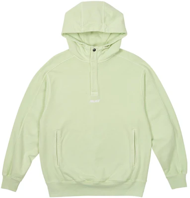 Palace FW23 Sudadera Verde Unisex con Cuello 1/4 y Terry Lavado. P24CS137 Order Palace FW23 Sudadera Verde Unisex con Cuello 1/4 y Terry Lavado. P24CS137