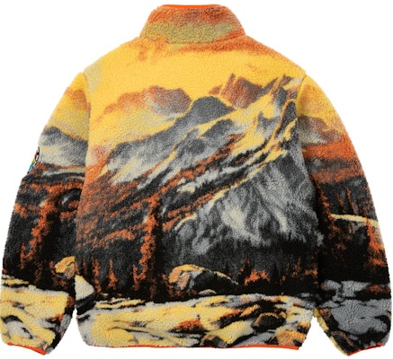 PALACE FW24 阿巴拉契亚全拉链抓绒外套 男女款 橙色 P27JK117 Lookbook PALACE FW24 阿巴拉契亚全拉链抓绒外套 男女款 橙色 P27JK117