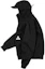 Lookbook Palace FW24 Black Drawstring Hood Logo Zip Loose Fit Hoodie Unisex P27CS110