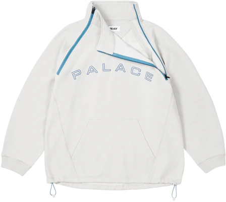 パレス FW24 ダブルジップ ファネルロゴ プルオーバースウェット ユニセックス - グレー P27CS011 Buy パレス FW24 ダブルジップ ファネルロゴ プルオーバースウェット ユニセックス - グレー P27CS011