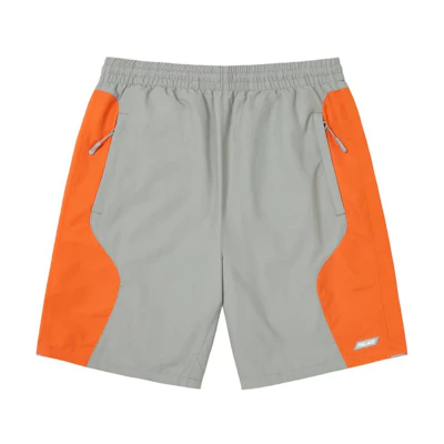 PALACE FW24 Duo Shell Logo Elastic Waist Casual Shorts Orange Unisex. P27ST007