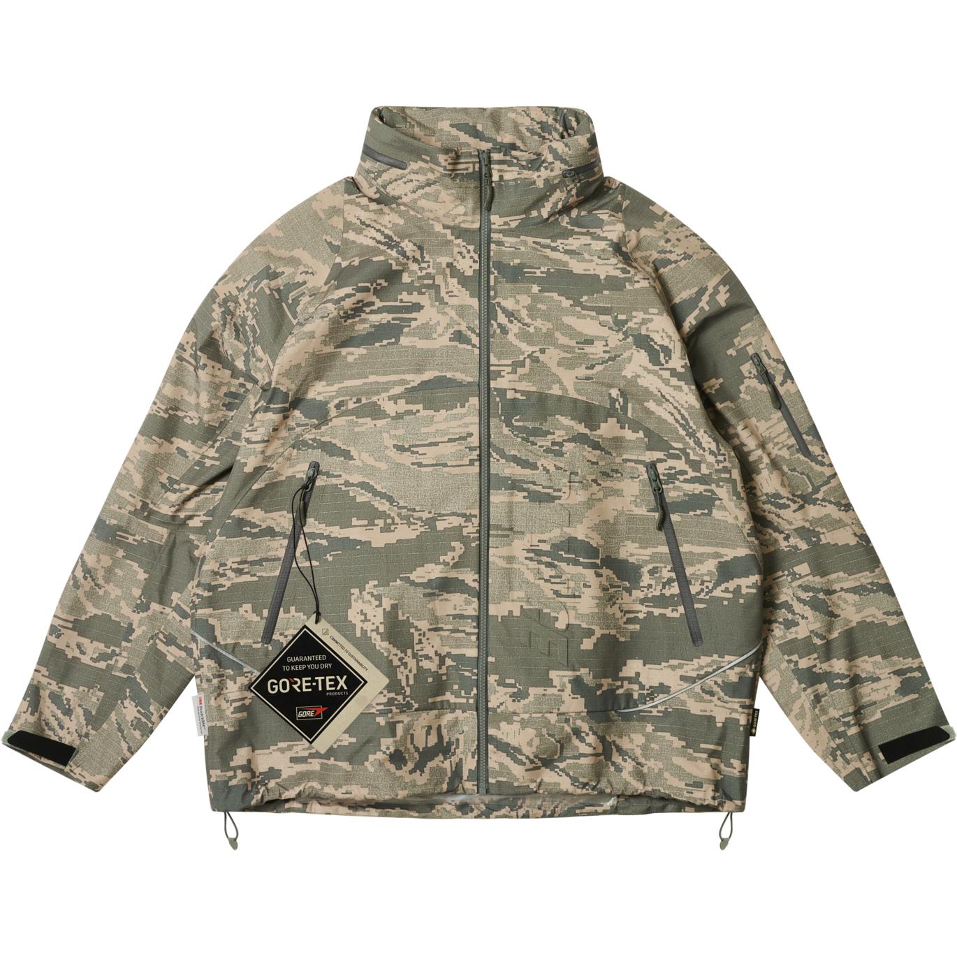 Lookbook Palace FW24 GORE-TEX 3L M-TEK Camouflage Jacket Unisex with Zip Pocket Logo P27JK025