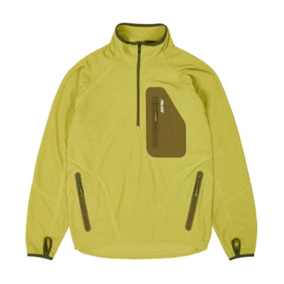 Palace FW24 Holiday Run It 1/2 Zip Thermal Track Jacket Green Unisex P27ES095