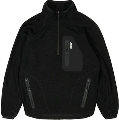 PALACE FW24 Holiday Run It 1/2 Zip Thermal Track Jacket Black Unisex P27ES096 Order PALACE FW24 Holiday Run It 1/2 Zip Thermal Track Jacket Black Unisex P27ES096