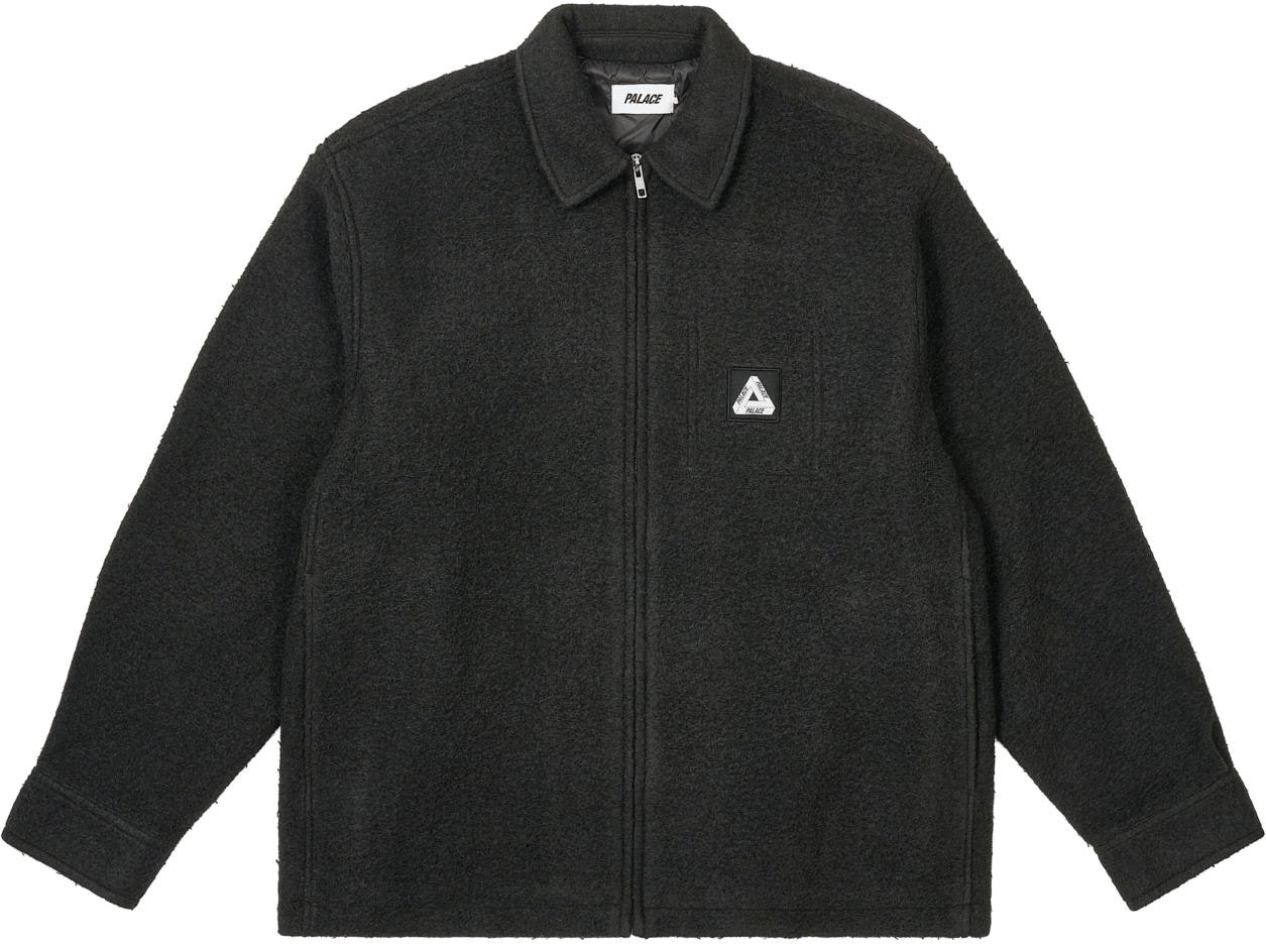 palace-fw-24-holiday-wooly-zip-jacket-black-unisex-casual-heavy-duty-coat-p27-sht-046