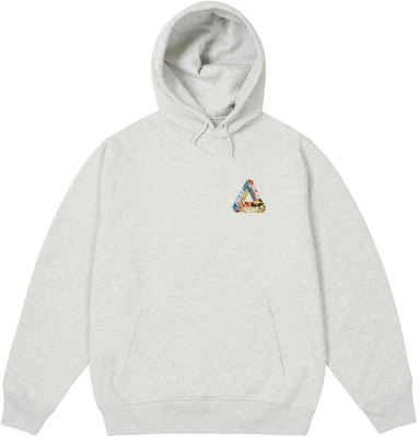 PALACE FW24 Sudadera Capucha Unisex Gris Estampado Logo Jungle Dream. P27HD016 Lookbook PALACE FW24 Sudadera Capucha Unisex Gris Estampado Logo Jungle Dream. P27HD016