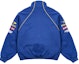 Lookbook PALACE FW24 Pally Rally Blue Zip-Up Jacket Unisex Logo Print Design. P27JK013
