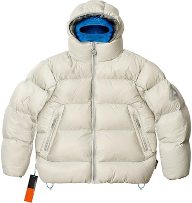 Jaket Balaclava Puffer PALACE FW24 Kelabu Unisex dengan Cetakan Logo. P27JK053 Order Jaket Balaclava Puffer PALACE FW24 Kelabu Unisex dengan Cetakan Logo. P27JK053