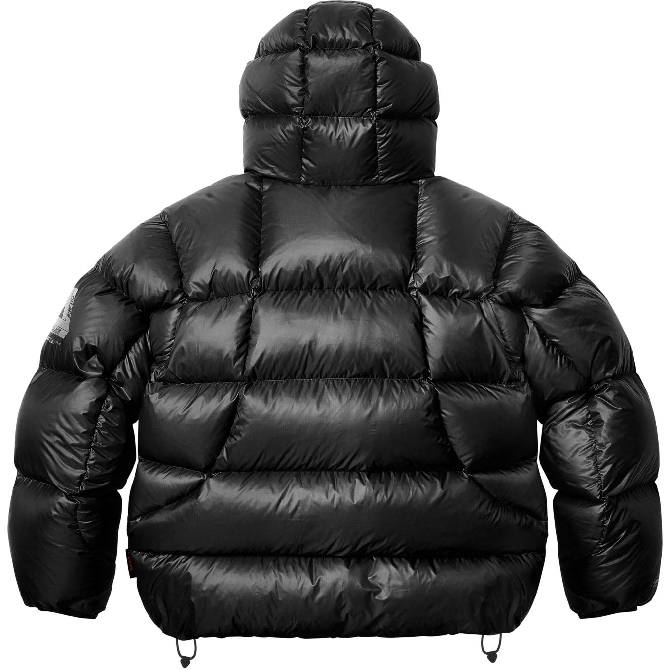Shop PALACE FW24 Jaket Puffer Pertex Balaclava Hitam Unisex dengan Cetakan Logo P27JK052