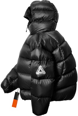 PALACE FW24 Jaket Puffer Pertex Balaclava Hitam Unisex dengan Cetakan Logo P27JK052 Purchase PALACE FW24 Jaket Puffer Pertex Balaclava Hitam Unisex dengan Cetakan Logo P27JK052