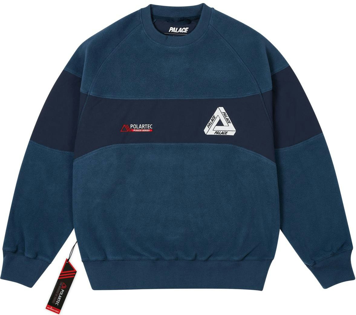 palace-fw-24-polartec-200-crew-navy-blue-unisex-sweatshirt-with-logo-embroidery-p27-cs-206