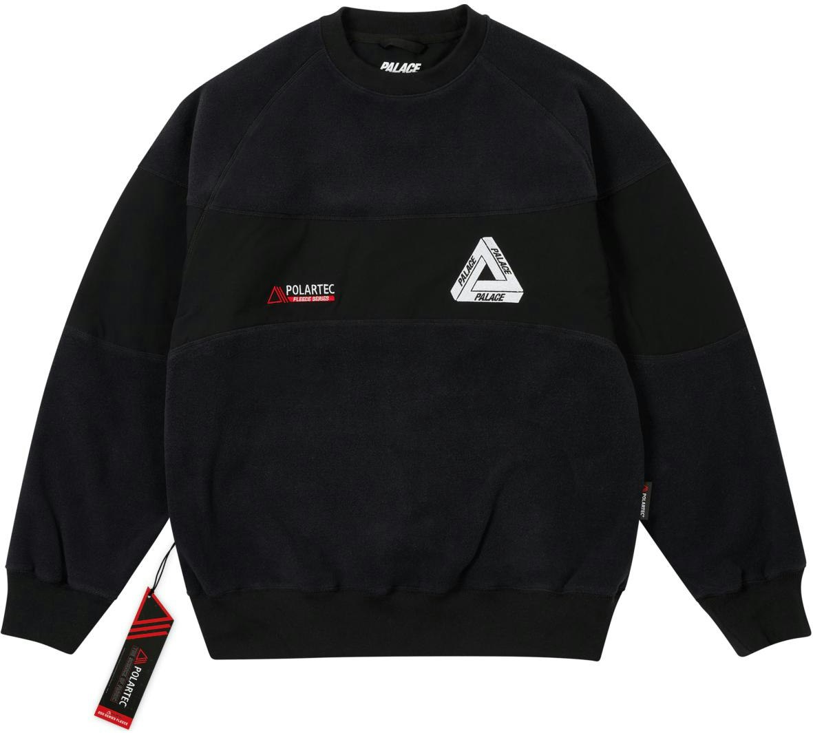 palace-fw-24-polartec-200-crew-unisex-black-sweatshirt-with-embroidered-logo-p27-cs-205