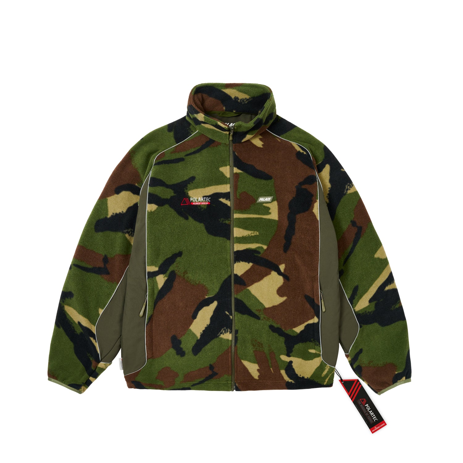 Order PALACE FW24 Polartec 3M迷彩抓绒拉链夹克男女同款. P27JK014