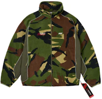 Order PALACE FW24 Polartec 3M 迷彩拉鍊羊毛外套 男女適用運動外套 P27JK014