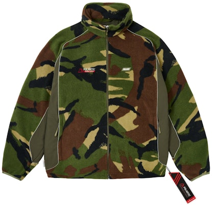 PALACE FW24 Polartec 3M Track Jacket Unisex Camouflage Zip-Up Fleece Jacket. P27JK014 Order PALACE FW24 Polartec 3M Track Jacket Unisex Camouflage Zip-Up Fleece Jacket. P27JK014