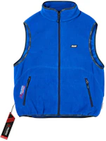 Order PALACE FW24 Polartec 藍色拉鍊口袋標誌男女休閒背心. P27JK003