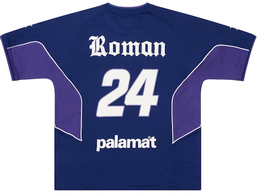 PALACE FW24 Camiseta Morada Palamat Logo Jersey Casual Unisex de Fútbol. P27ES002 Lookbook PALACE FW24 Camiseta Morada Palamat Logo Jersey Casual Unisex de Fútbol. P27ES002