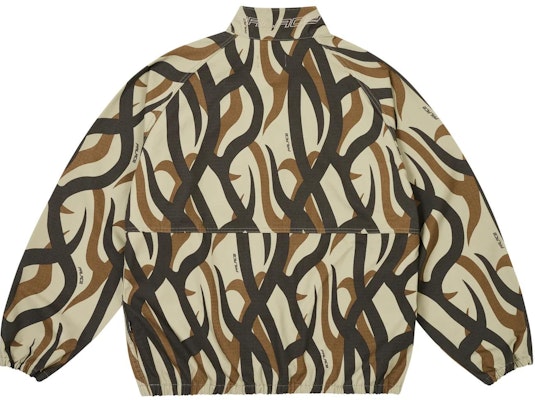 Chaqueta Unisex Casual Utility de Algodón Ripstop Marrón Bordada PALACE FW24. P27JK004 Lookbook Chaqueta Unisex Casual Utility de Algodón Ripstop Marrón Bordada PALACE FW24. P27JK004