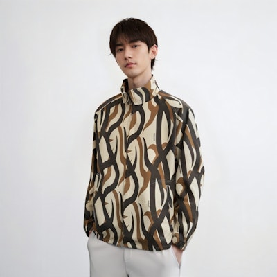 Chaqueta Unisex Casual Utility de Algodón Ripstop Marrón Bordada PALACE FW24. P27JK004 Shop Chaqueta Unisex Casual Utility de Algodón Ripstop Marrón Bordada PALACE FW24. P27JK004