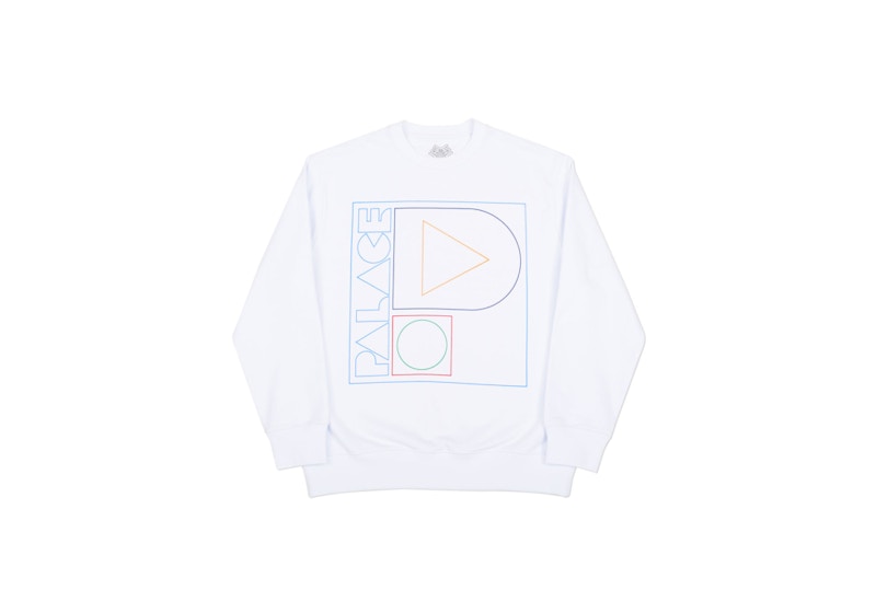 Buy Palace Geo P Sudadera Blanca
