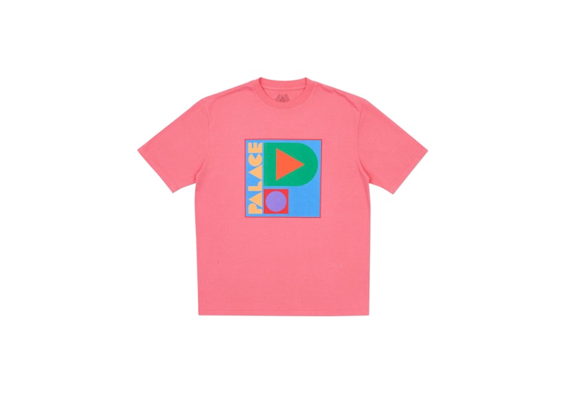 Buy Palace 几何P印花粉色T恤