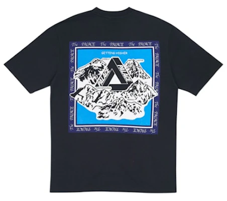 Palace Getting Higher T-Shirt Black Order Palace Getting Higher T-Shirt Black