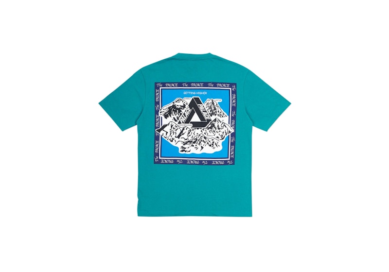 Palace Getting Higher T-Shirt Sea Green