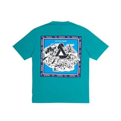 Palace Getting Higher T-Shirt Sea Green