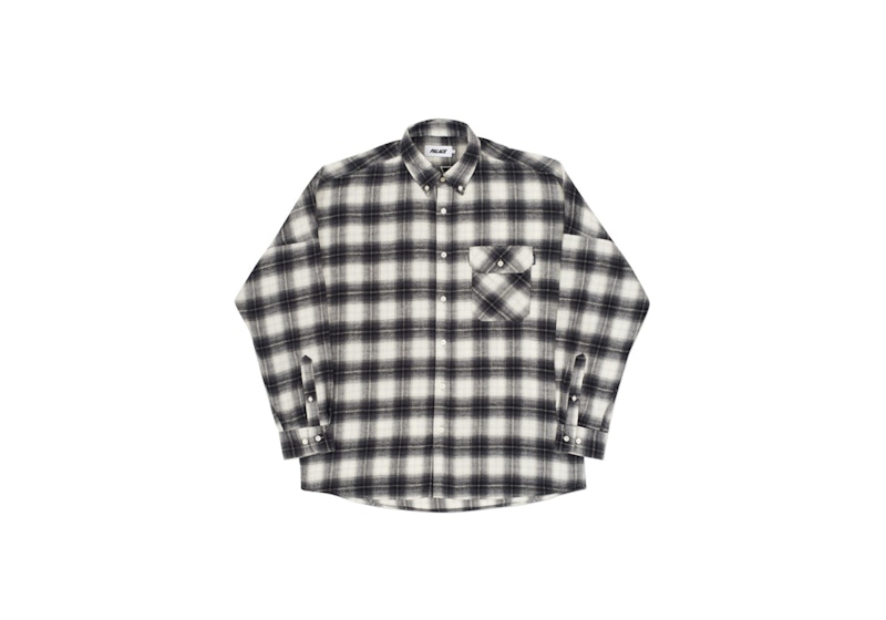 Palace Ghost Shirt Black/White