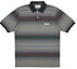 Buy Palace Ghost Stripe Polo Hitam