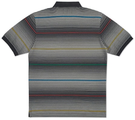 Palace Ghost Stripe Polo Black Order Palace Ghost Stripe Polo Black