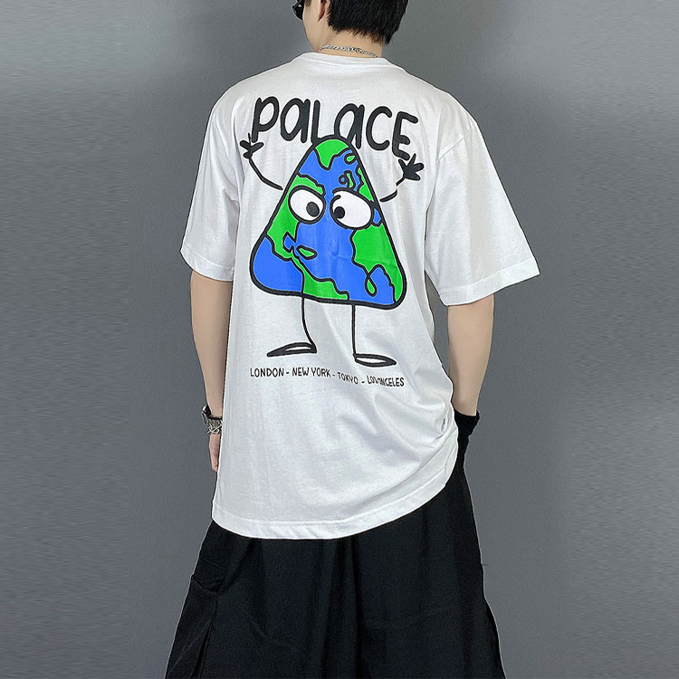 PALACE Globlerone Graphic Print Unisex T-Shirt P18TS150 圖 8