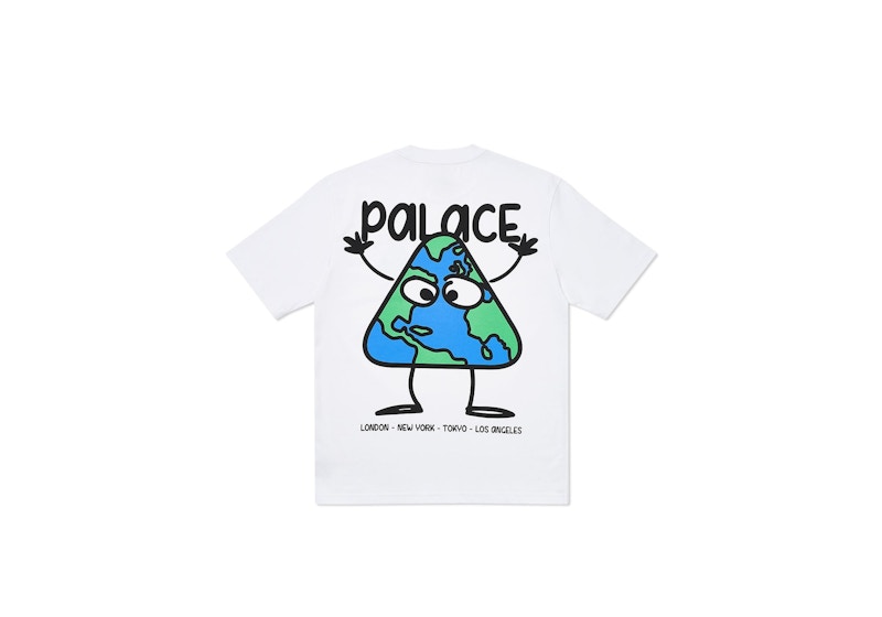 Palace Globlerone T-Shirt White 圖 2