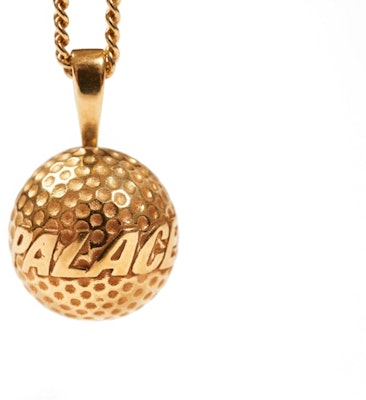 Palace Golf Ball Pendant Gold Order Palace Golf Ball Pendant Gold