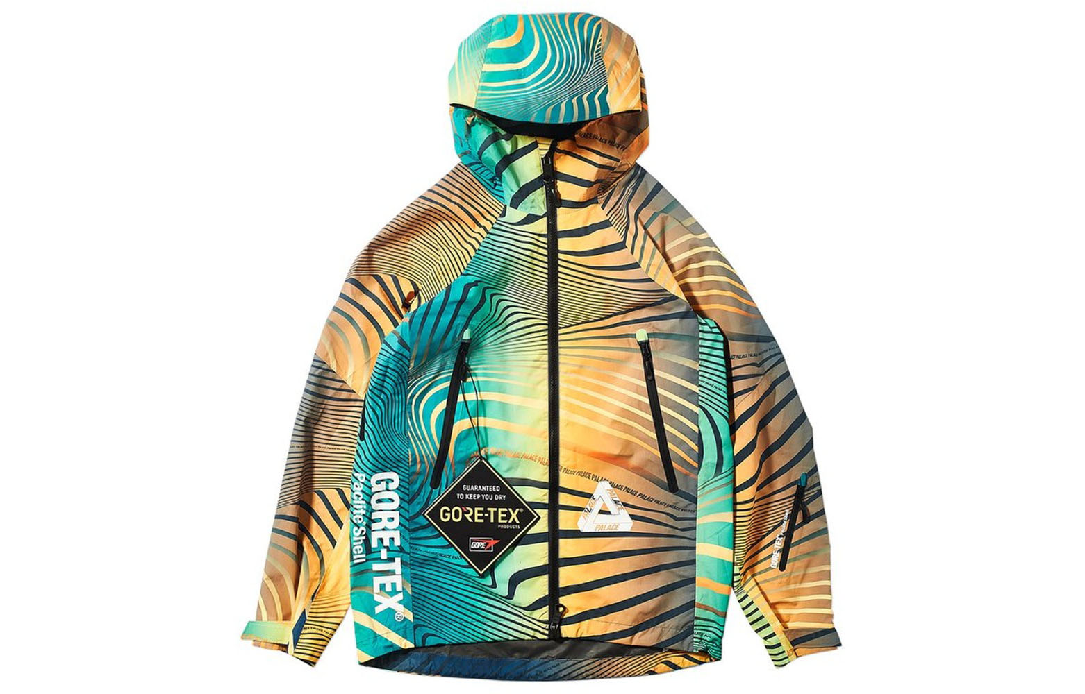 Order PALACE Gore-Tex Vortex 綠色防水外套 男女通用 P18fw231