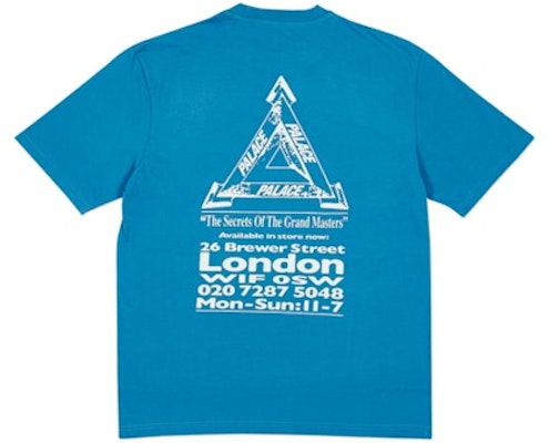Palace Grand Master T-Shirt Blue Order Palace Grand Master T-Shirt Blue