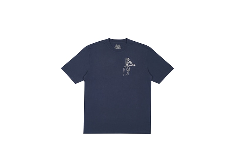 Buy Palace Grand Master T-Shirt Navy