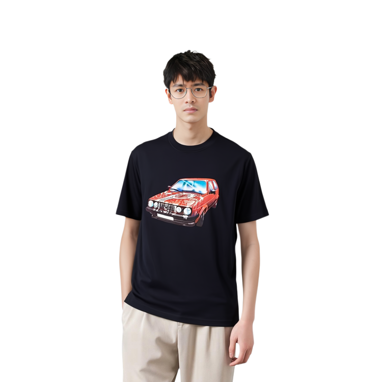 PALACE Graphic Print Black Crewneck Short Sleeve T-Shirt for Men P18TS074 圖 4