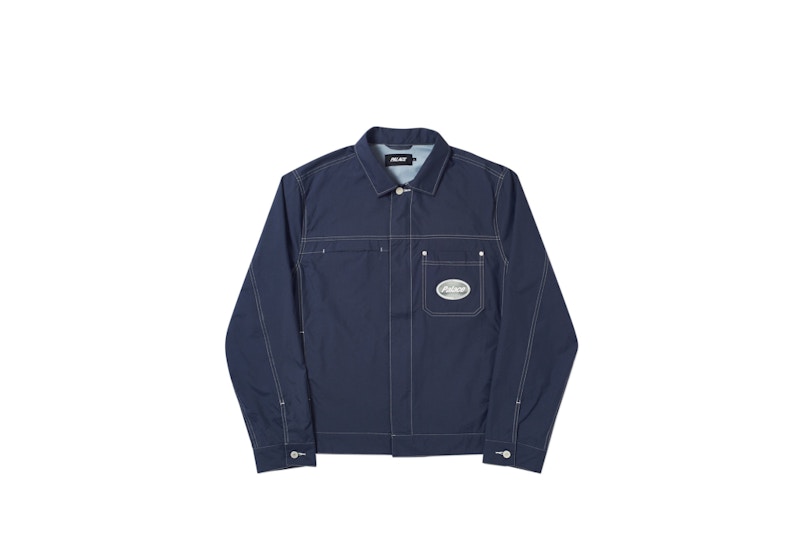 Palace Griddle Shell Jacket Navy