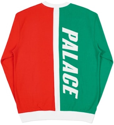 Palace Gtx Splitter Crew Green/White/Red Order Palace Gtx Splitter Crew Green/White/Red