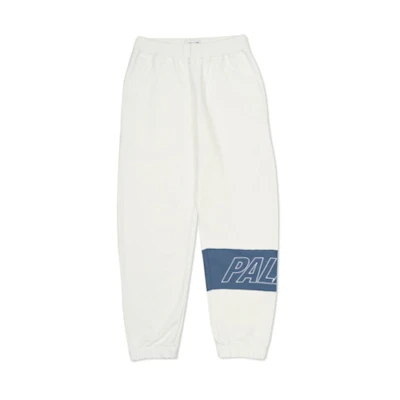 Palace Half Way Track Bottom White/Faded Blue